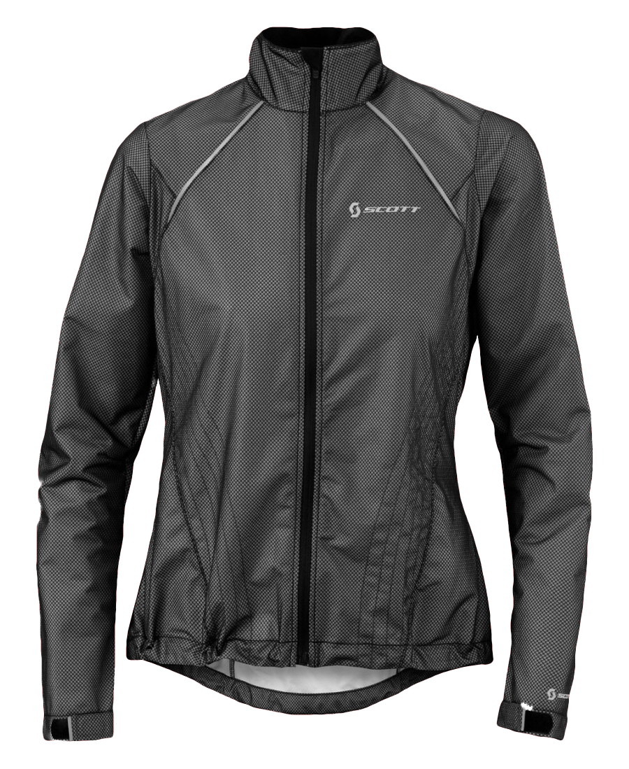 Lightweight black waterproof hiking/jogging jacket.